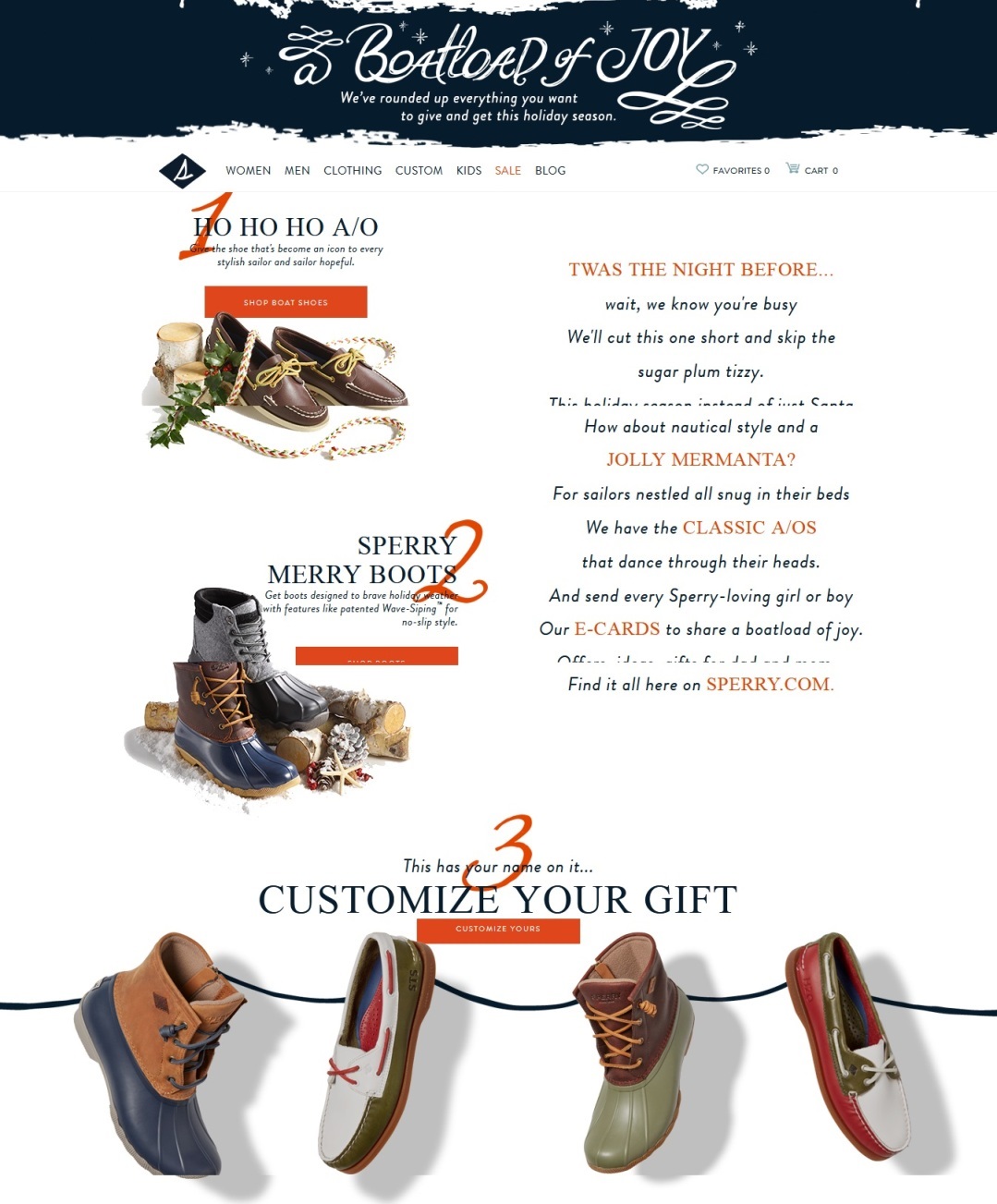 sperry black friday 2020